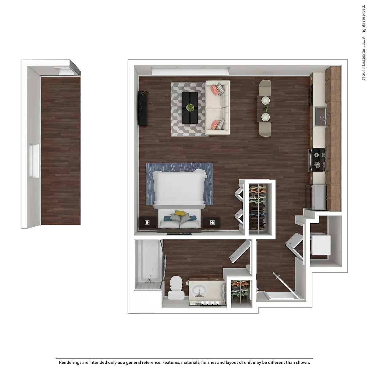Floor plan Studio A2