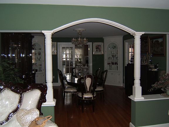 View from LR to Dining Rm