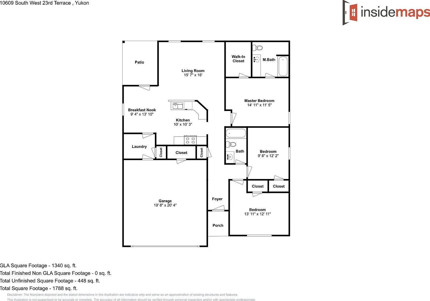 Very Nice 3 Bedroom 2 Bath Home in Mustang Schools — Photo 3