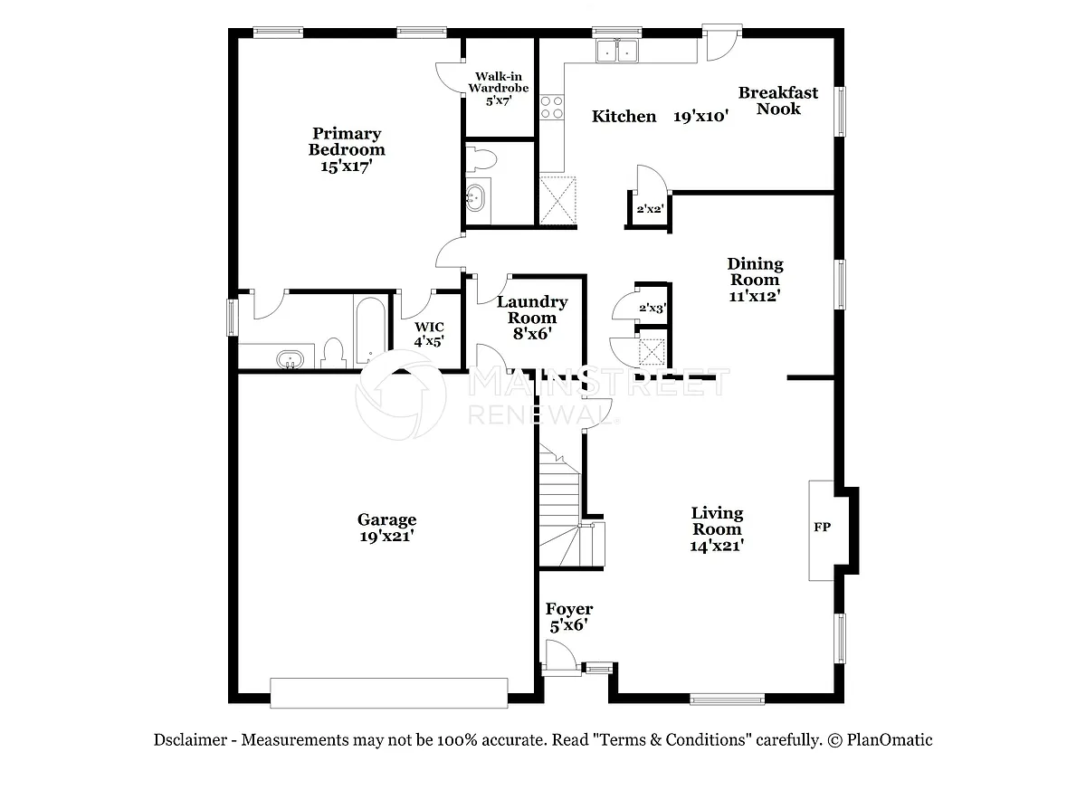 Floor Plan - 12636 Misty Mountain Dr E
