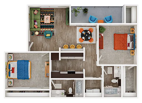 Floor plan B2
