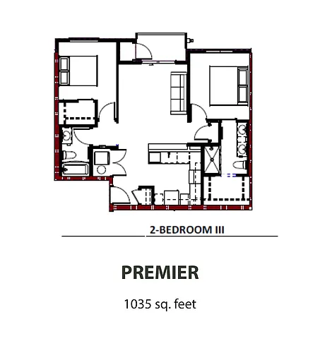 Floor plan Premier