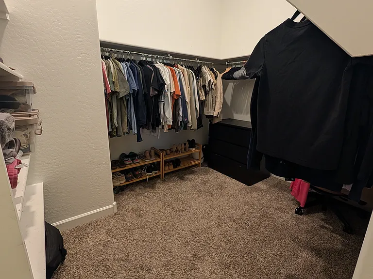 Master Bedroom Walk-In Closet