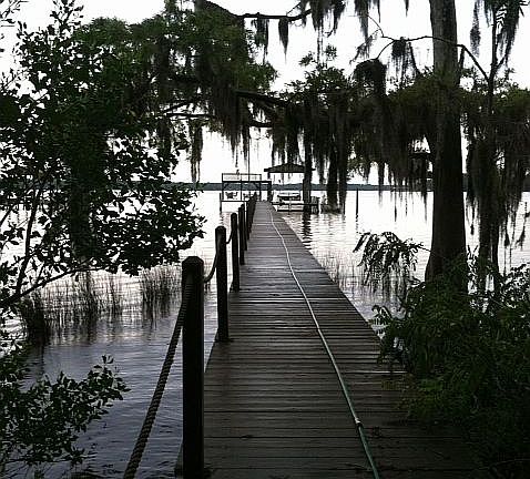 Dock from shore