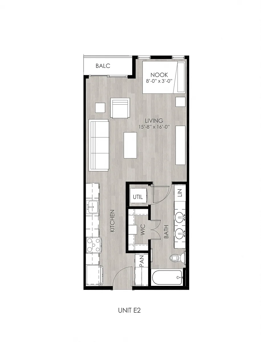 Floor plan E2