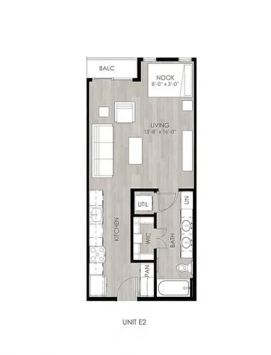Floor plan E2