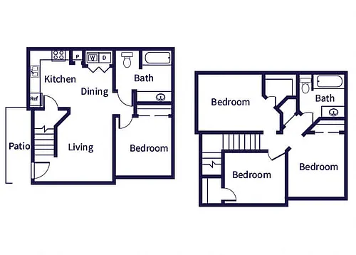 Floor plan D1TH