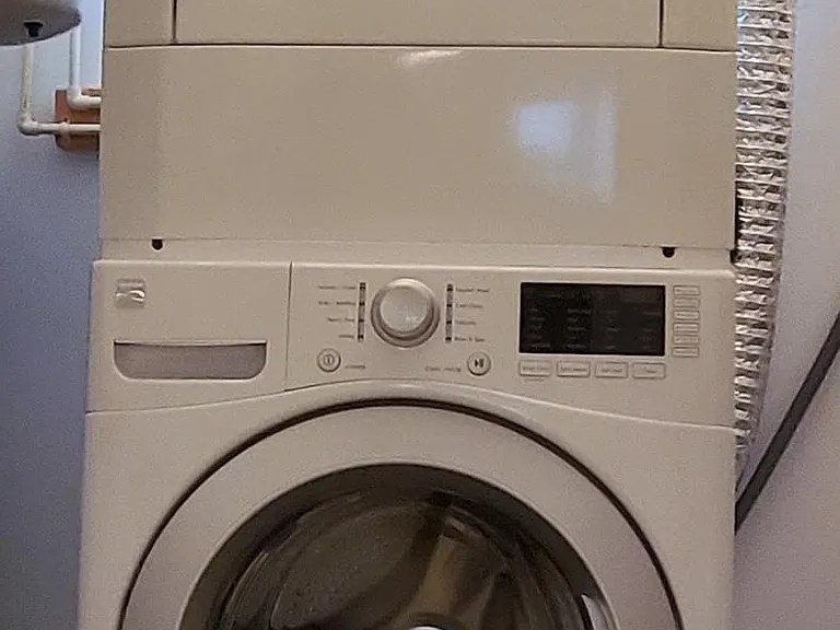 washer and dryer in unit