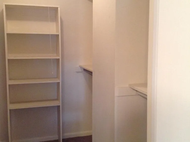 Master walk in closet