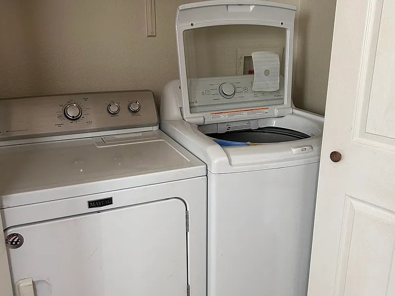 Washer and dryer