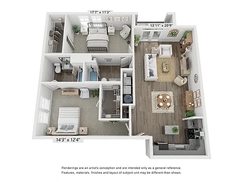 Floor plan The Pinehurst