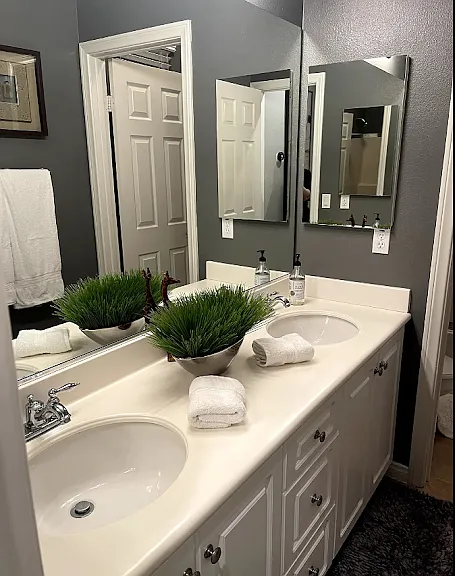 Shared bathroom