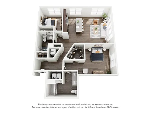 Floor plan B2-3