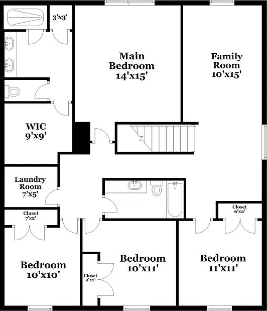 4 bed, 2.5 bath, 2357 sqft, $2,520 — Photo 3