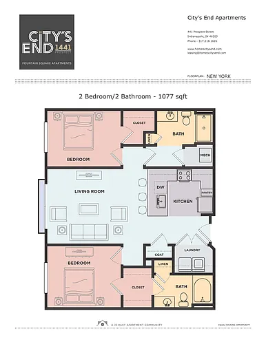 Floor plan New York 2.2