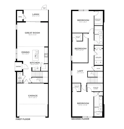 Floor plan The Parker-A2