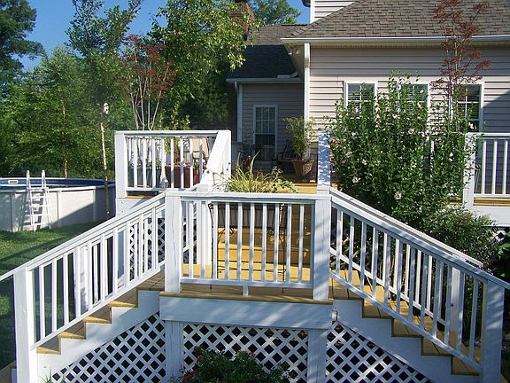 rear wrap around deck