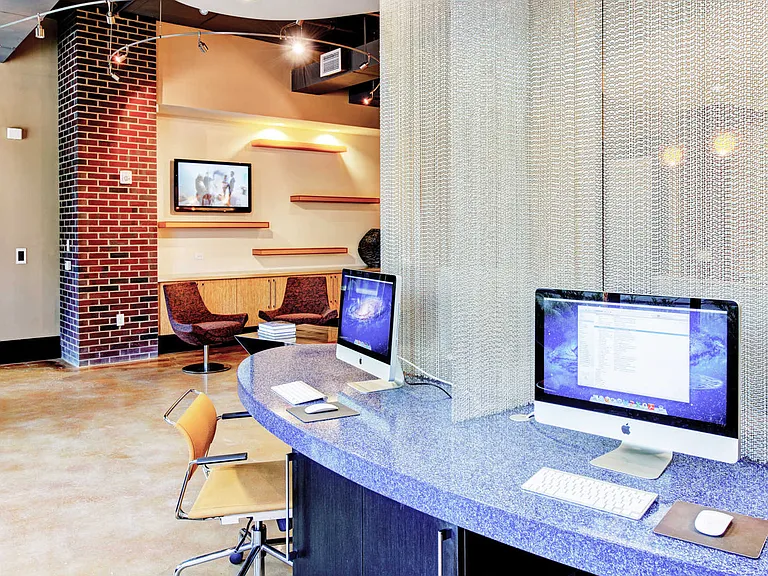 Business Center with Apple Computers