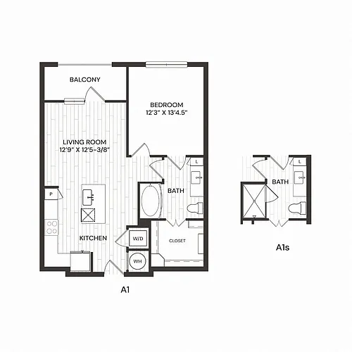 Floor plan A1