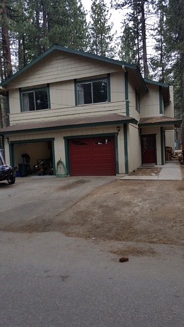 Outside, front door faces street