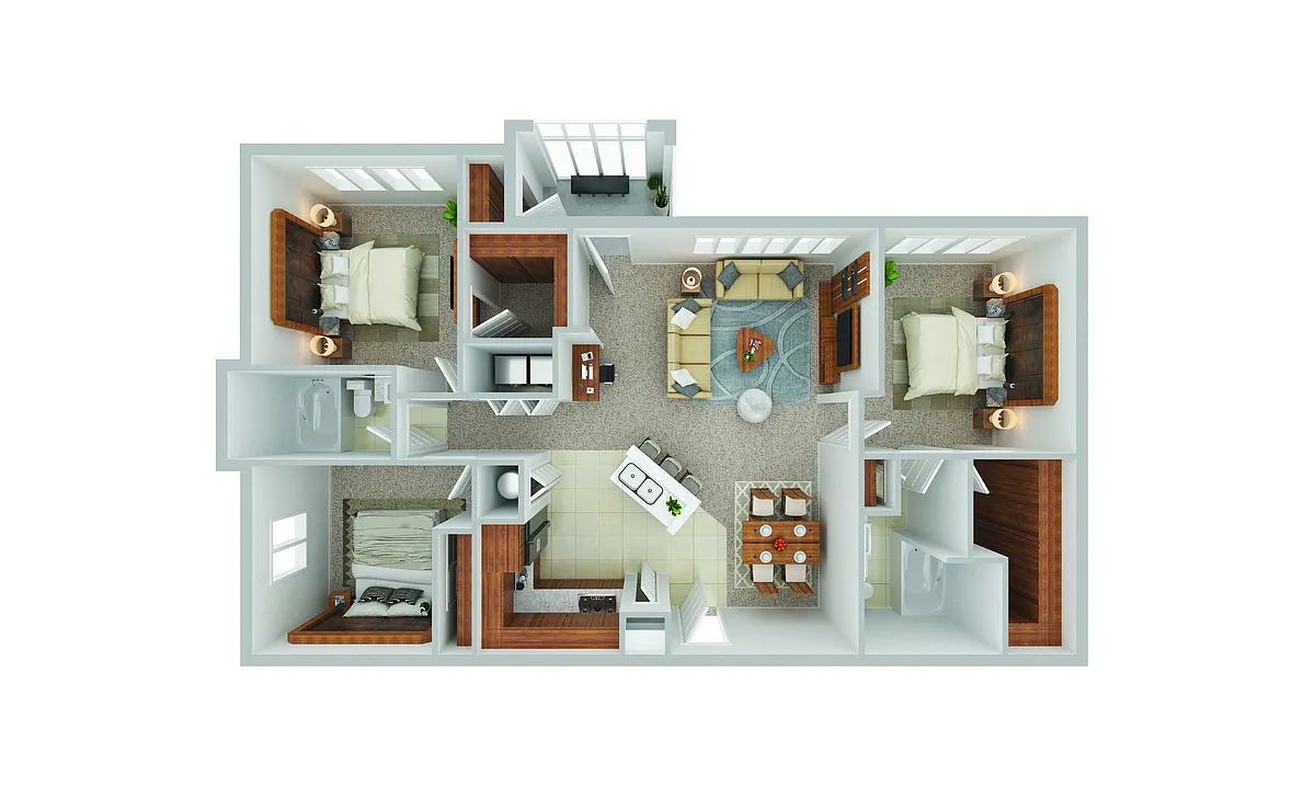 Floor plan C1