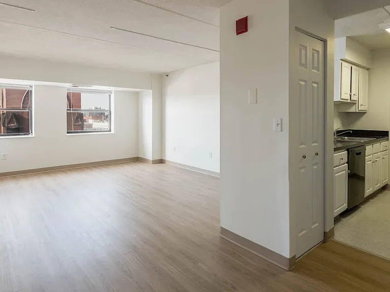 Living Room with Hard Surface Flooring