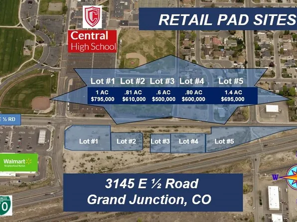 3145 E 1/2 Rd Lot 1 & 2, Grand Junction, CO 81504