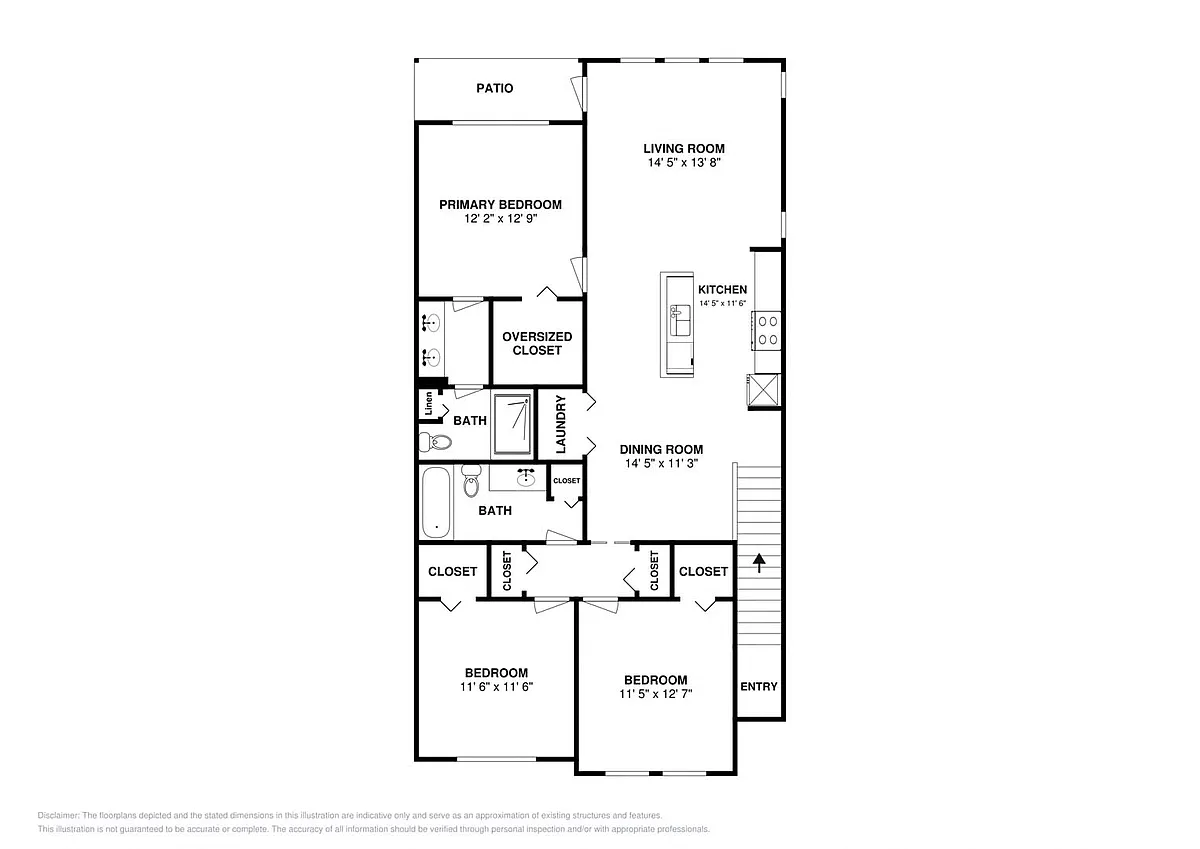 Floor plan Serene