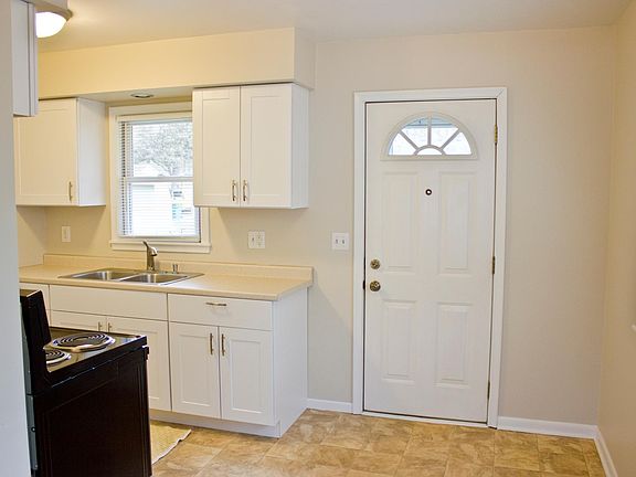 Kitchen, back entrance