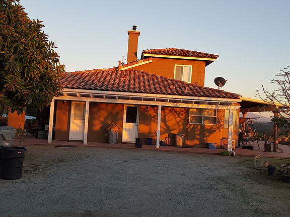 West side view of home