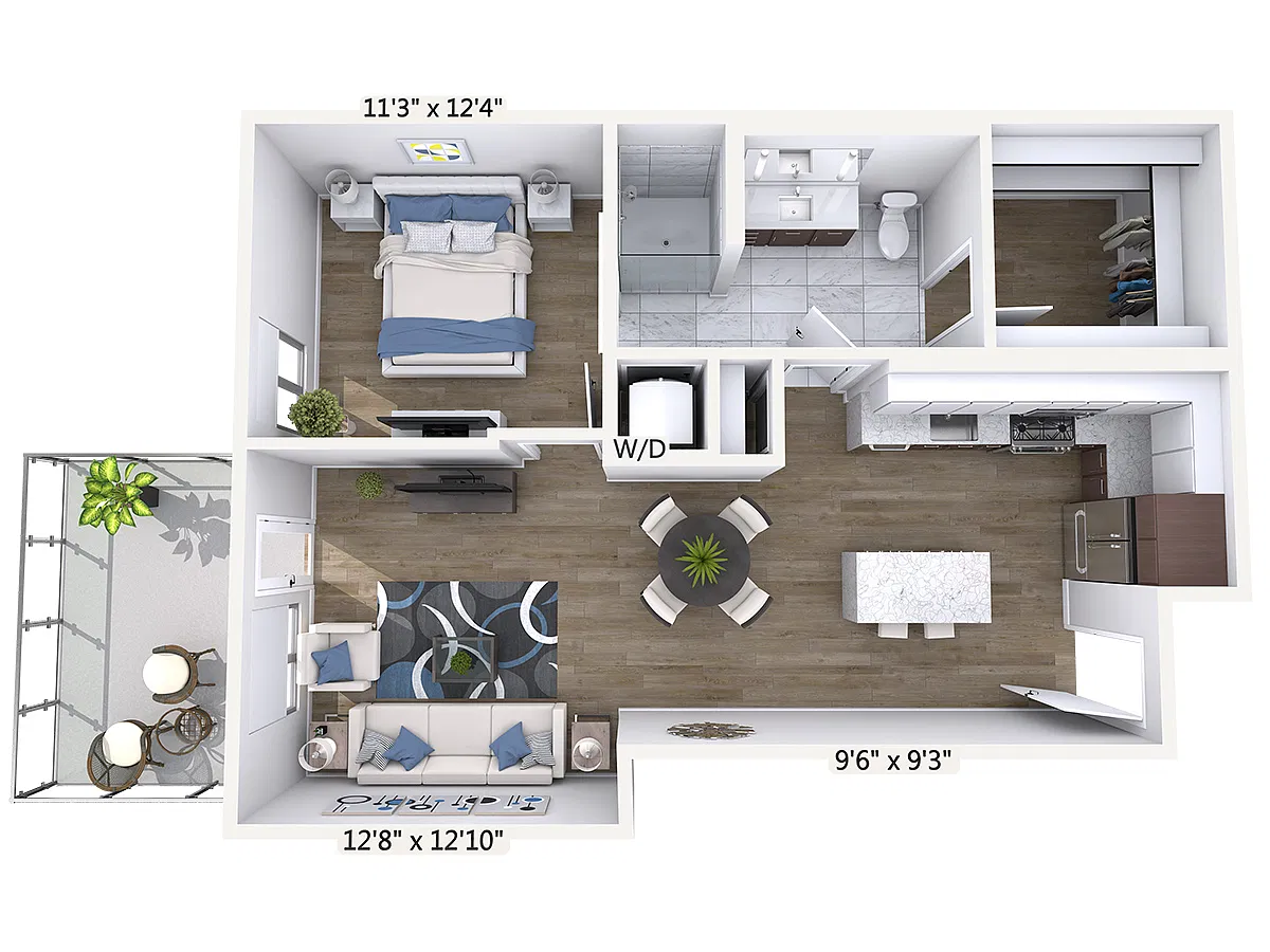 Floor plan A10-776