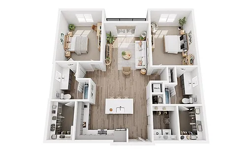 Floor plan B20