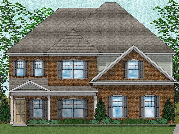 The Warwick - Elevation D Side Entry