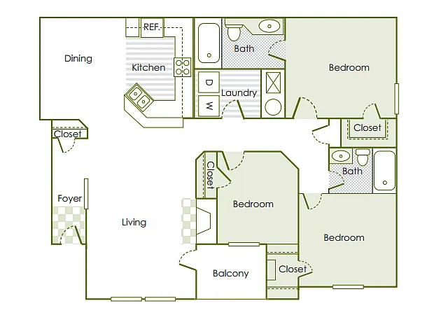 Floor plan C1