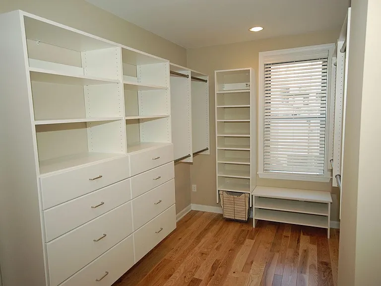 Huge walk in master closet