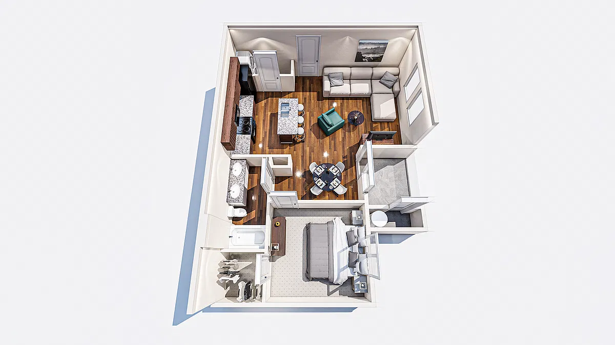 Floor plan Live Oak