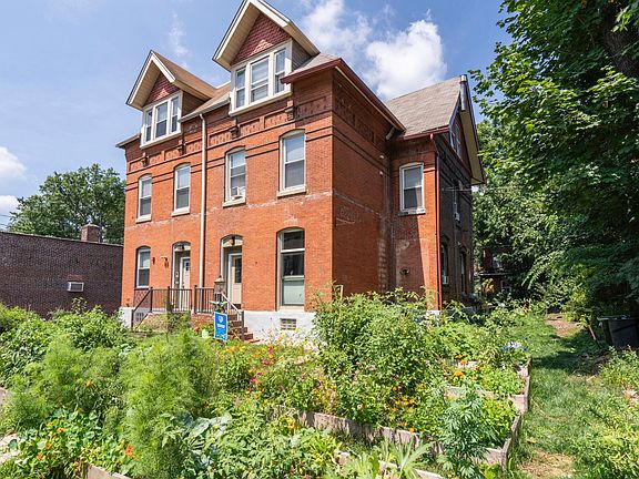 Community garden for tenants and the neighborhood