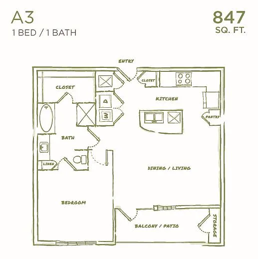Floor plan A3