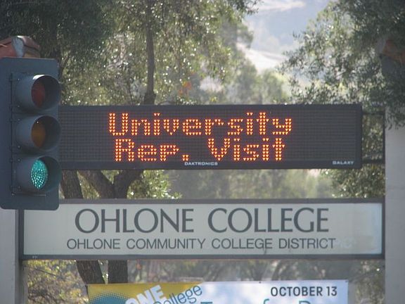 CLOSE TP OHOLONE COLLEGE