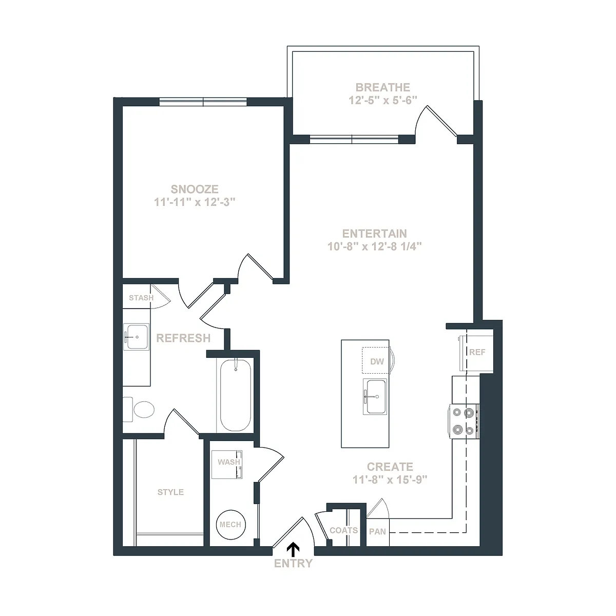 Floor plan A8