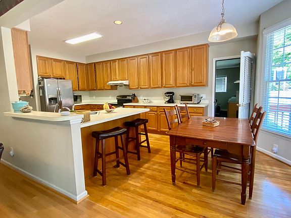Kitchen and dining area