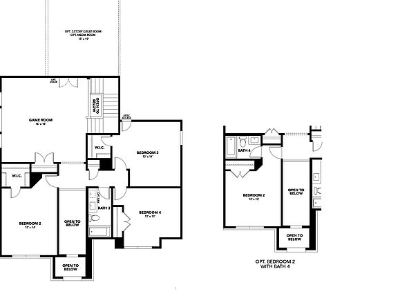 Experience luxury design with striking architectural features in this modern single-family home rend