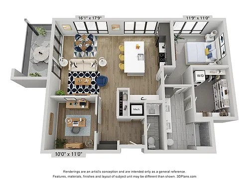 Floor plan The Fuchsia