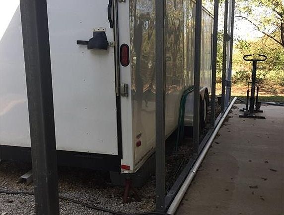 optional storage trailer