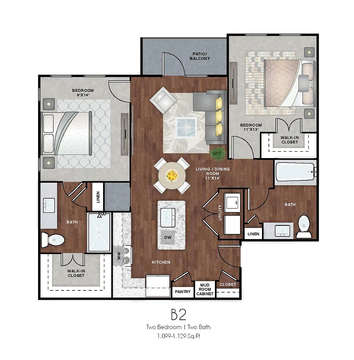 Floor plan B9