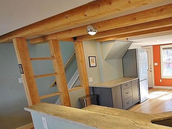 Kitchen from living room