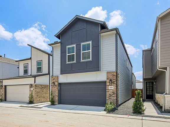 The Winston floorplan in Spring Brook Village of Houston, TX.