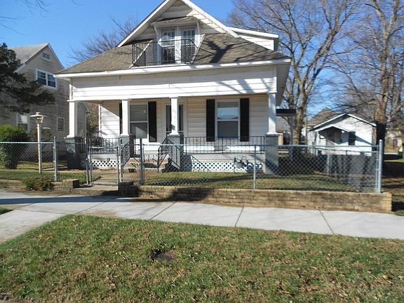 Front of home... There is a large front porch for those beautiful spring days!