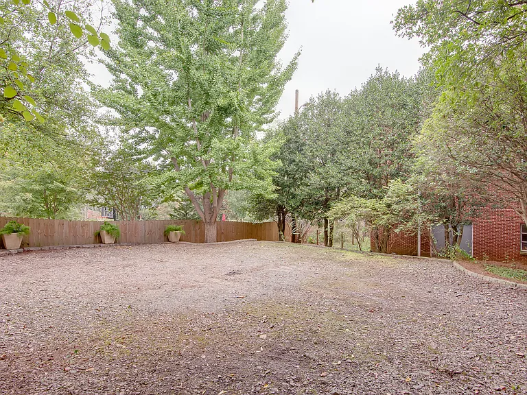 Backyard 
+Not enclosed by the Fence
+Dogs Ok