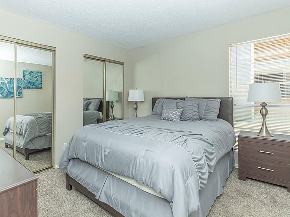Spacious Bedrooms at Wind Tree Apartments in El Paso, TX